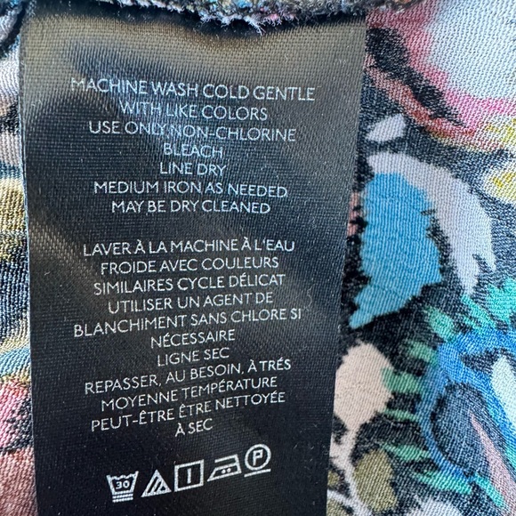 HTF By Anthropologie Robin Tiered Mini Dress Size M EUC Floral flirty boho - Picture 12 of 14